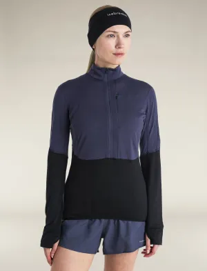 Merino Blend 200 Realfleece™ Descender Long Sleeve Half Zip Jacket (Women's) - IBBA56YM