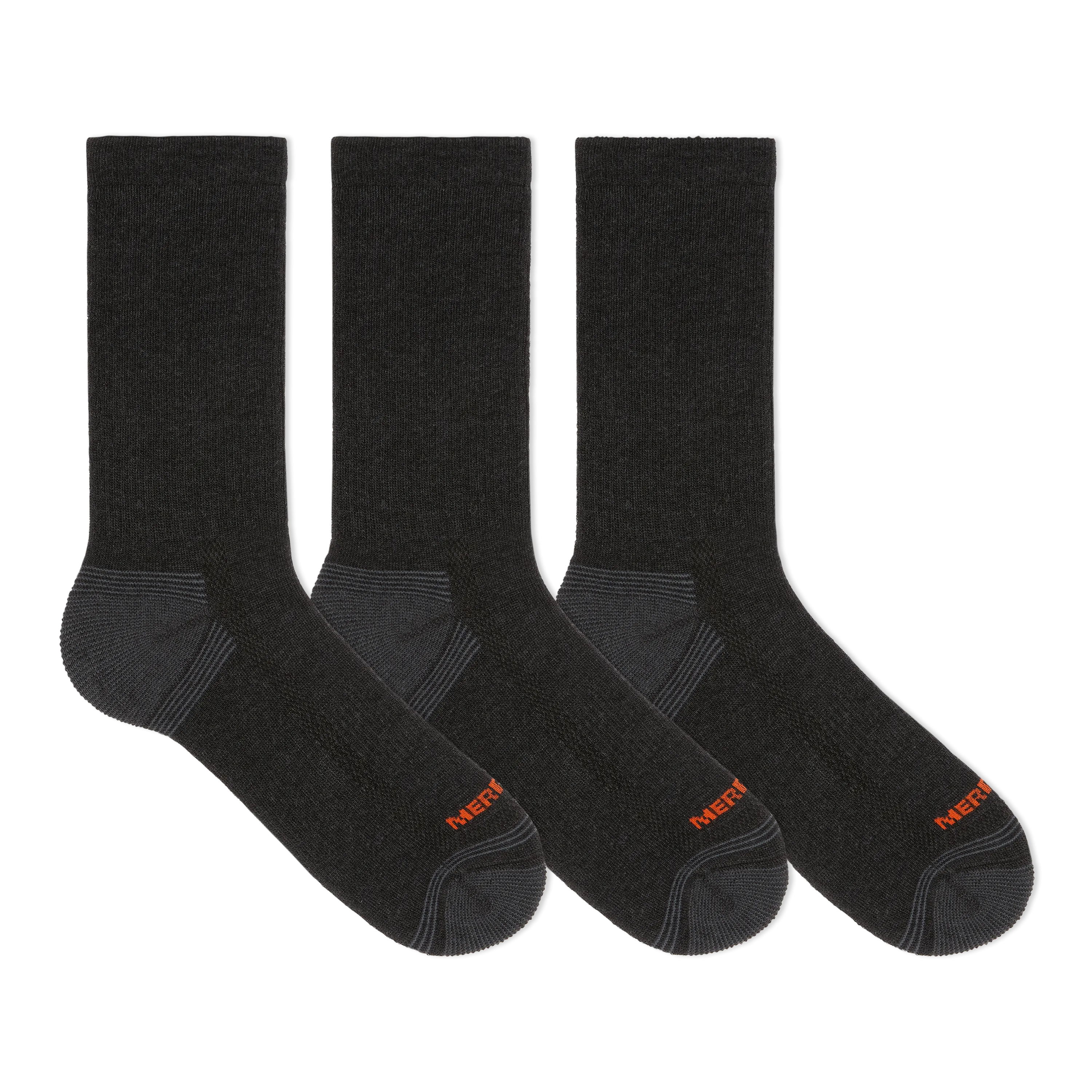 Merrell Repreve Cushioned Hiker Crew Socks 3 Pair