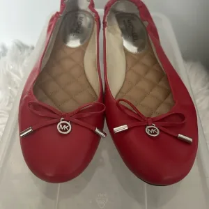 Michael Kors Red Ballet Flats