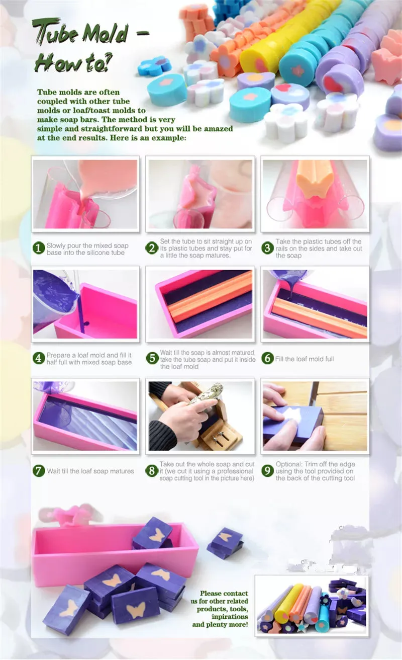 MINI STAR COLUMN SOAP MOULD