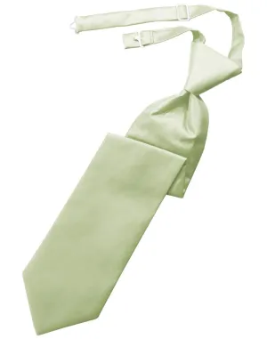 Mint Solid Twill Kids Necktie