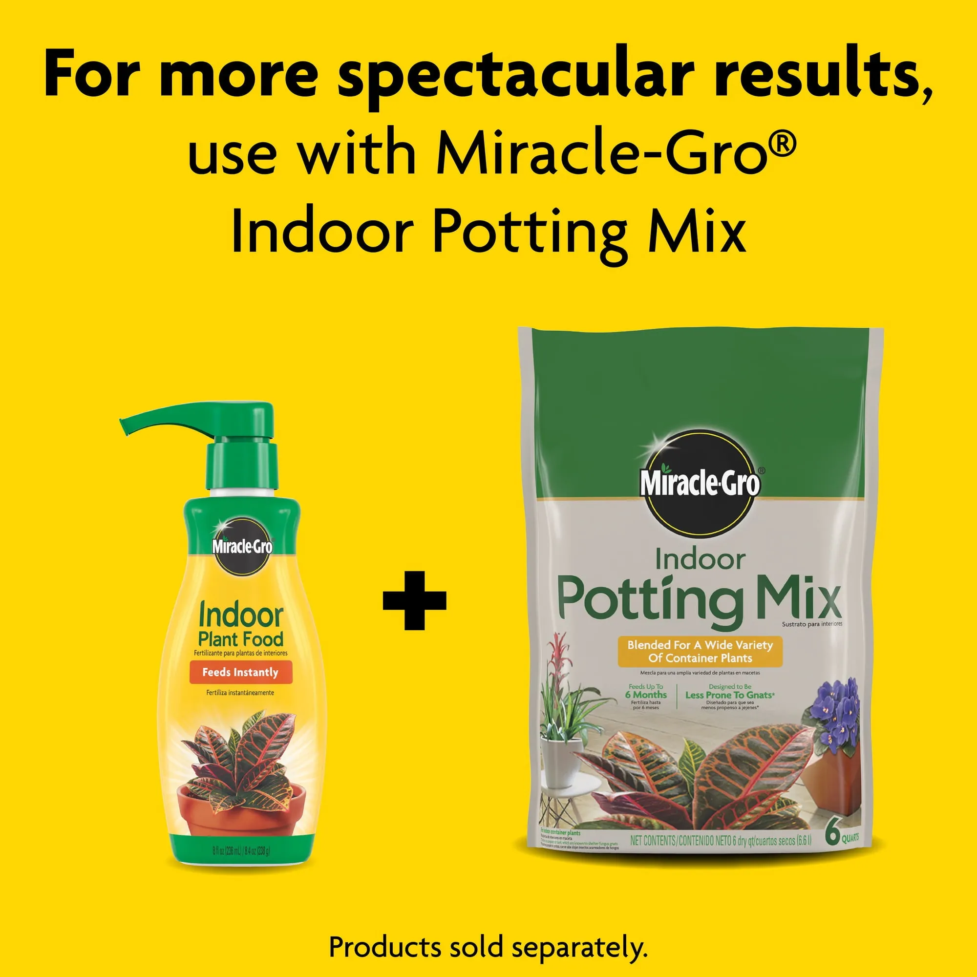 Miracle-Gro Indoor Plant Food, Liquid Fertilizer for Plants, 8 Fl. Oz.
