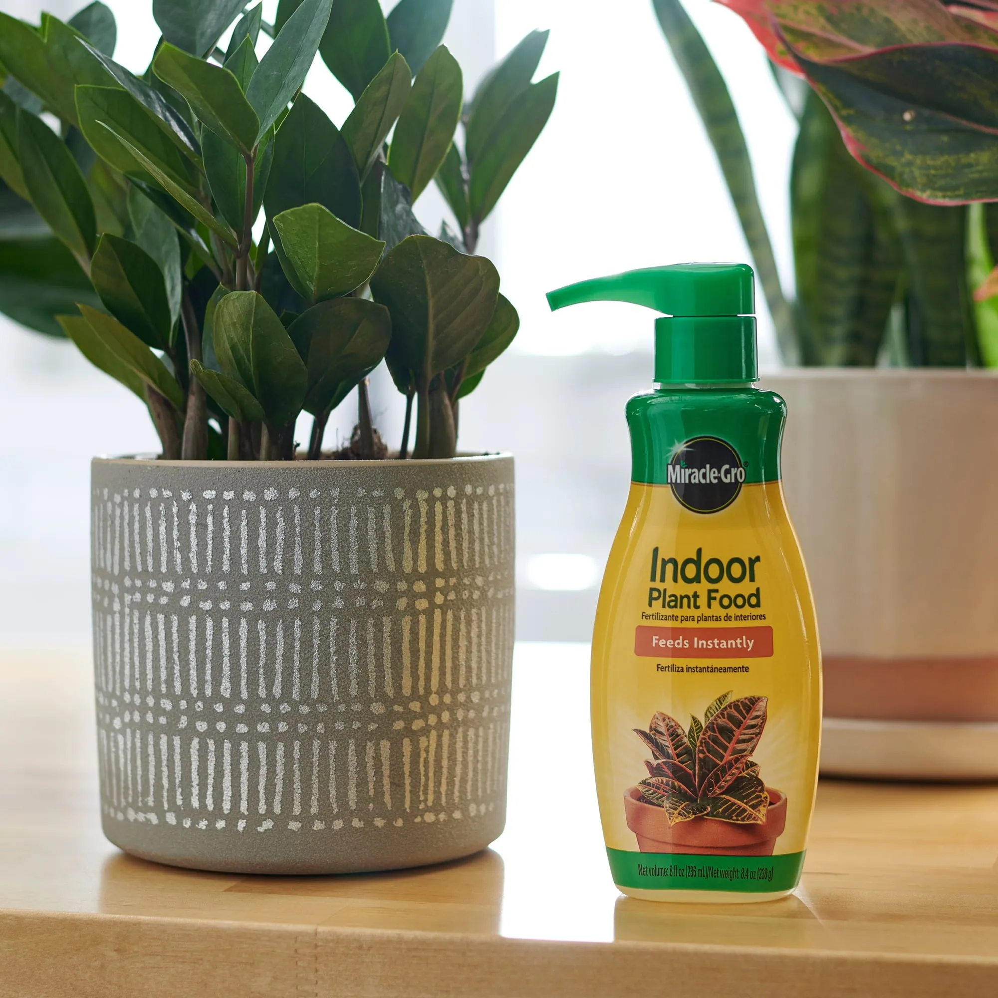 Miracle-Gro Indoor Plant Food, Liquid Fertilizer for Plants, 8 Fl. Oz.