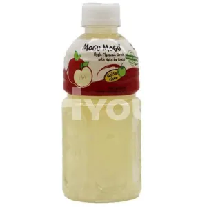 Mogu Mogu Apple Flavored Drink With Nata De Coco 320ml ~ Mogu Mogu 椰果蘋果味飲品 320ml