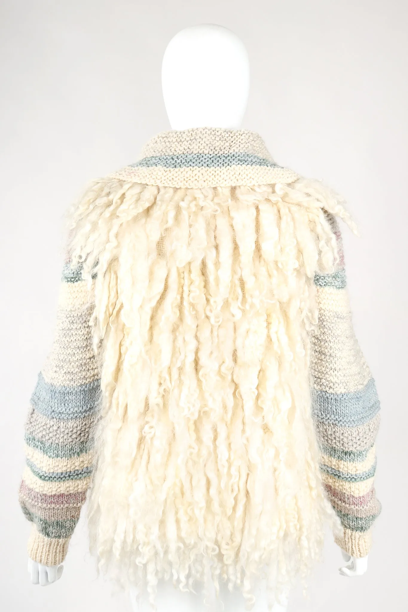 Mongolian Fleece Sweater Jacket