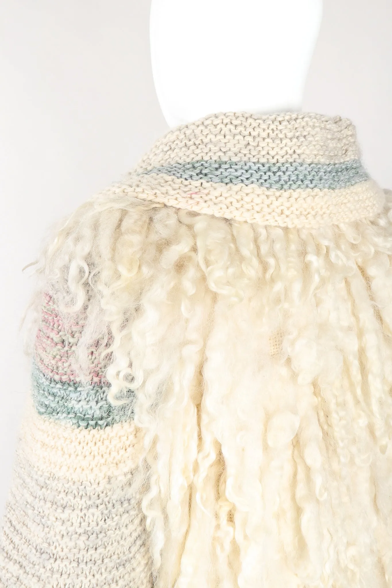 Mongolian Fleece Sweater Jacket