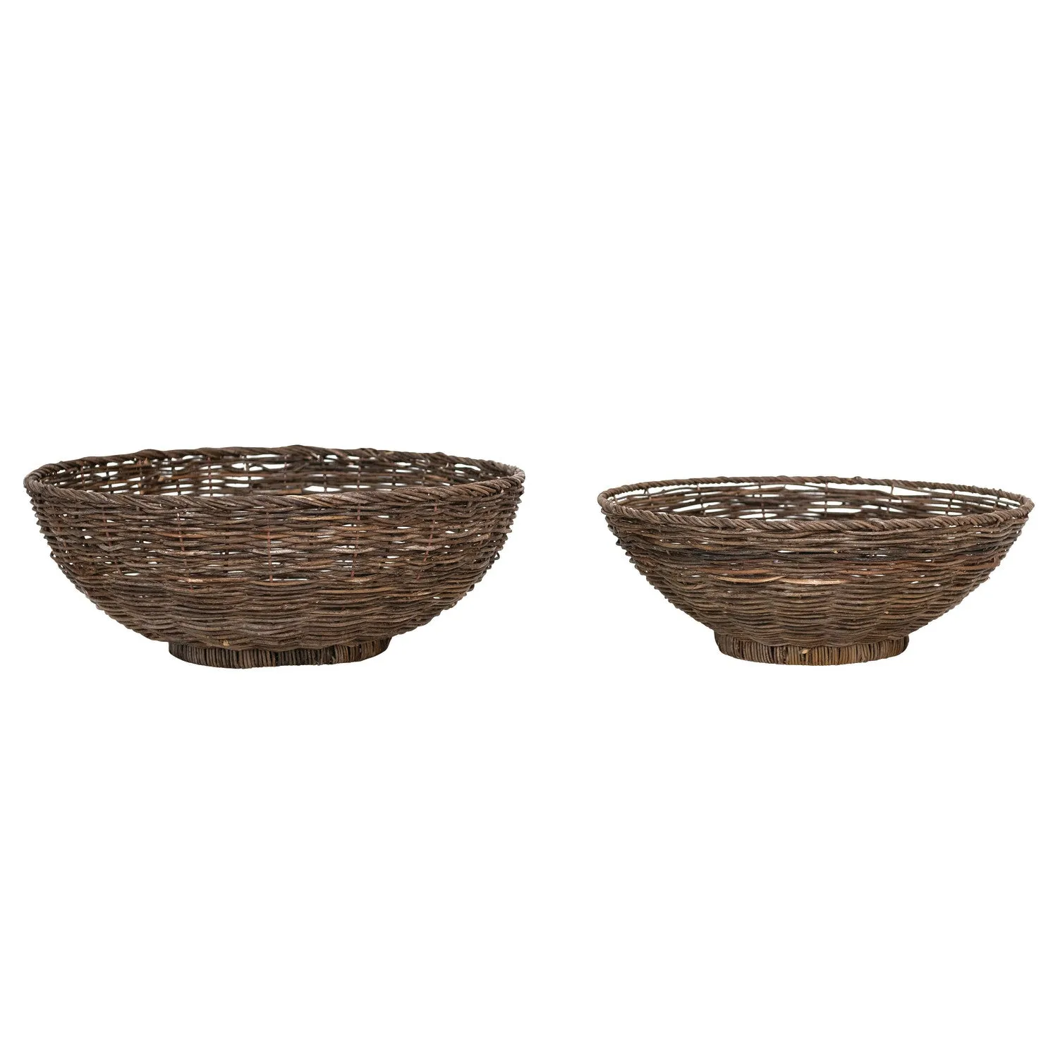 Natural Woven Vine Baskets