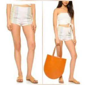 NEW Free People 'Neuman' Stripe Shorts