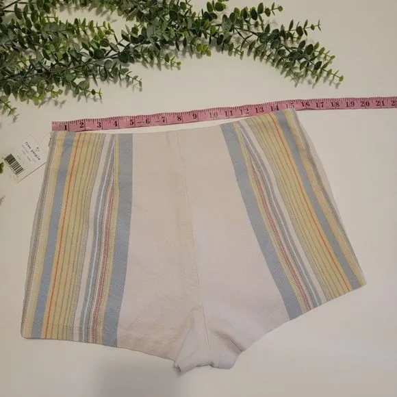 NEW Free People 'Neuman' Stripe Shorts