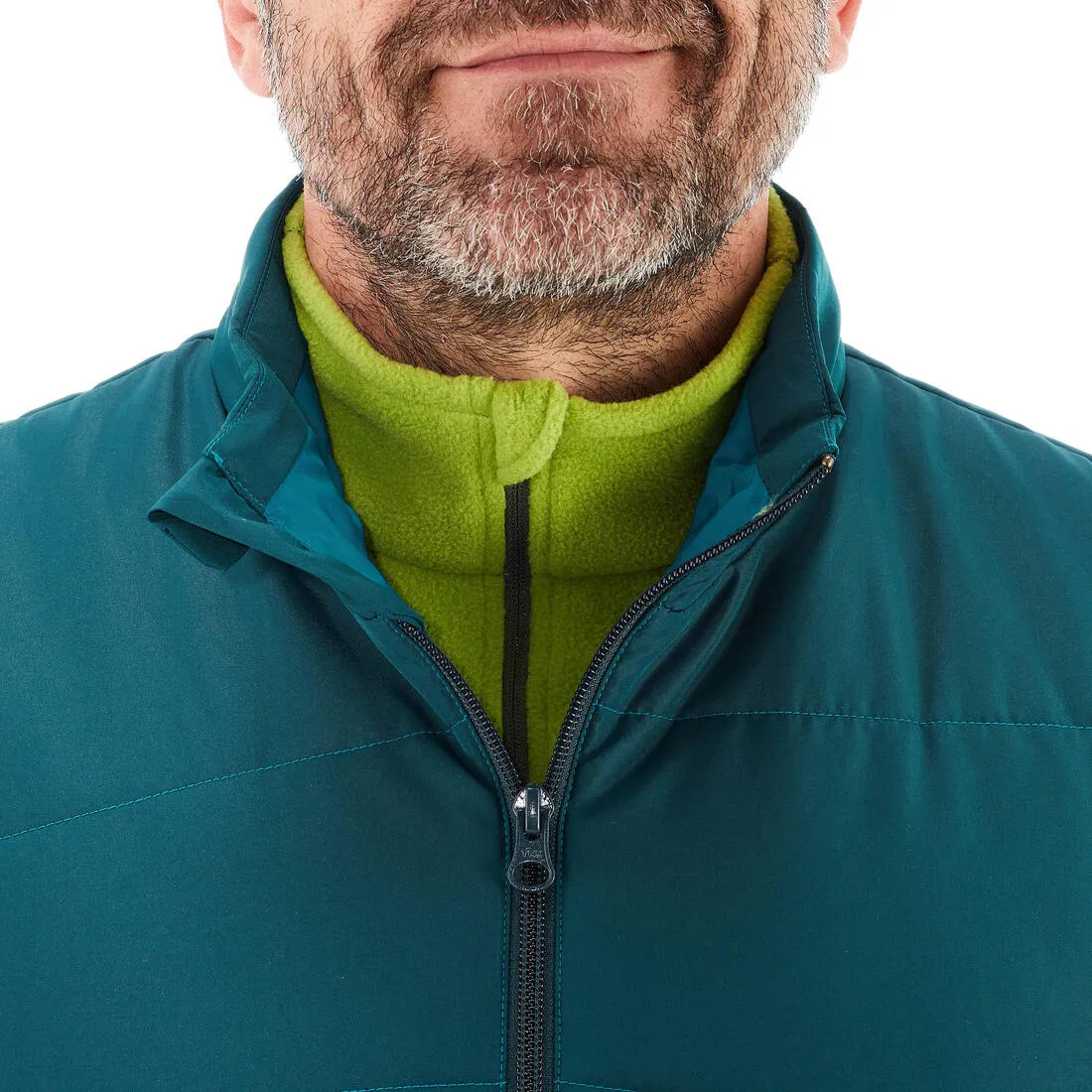 NH100 Men's Hiking Gilet (Sleeveless Padded Jacket) - Blue