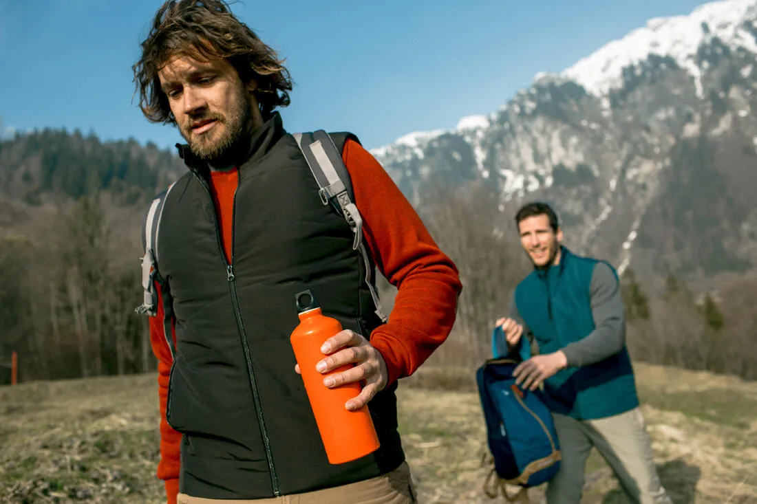 NH100 Men's Hiking Gilet (Sleeveless Padded Jacket) - Blue
