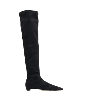 NICOLETTA Black Suede
