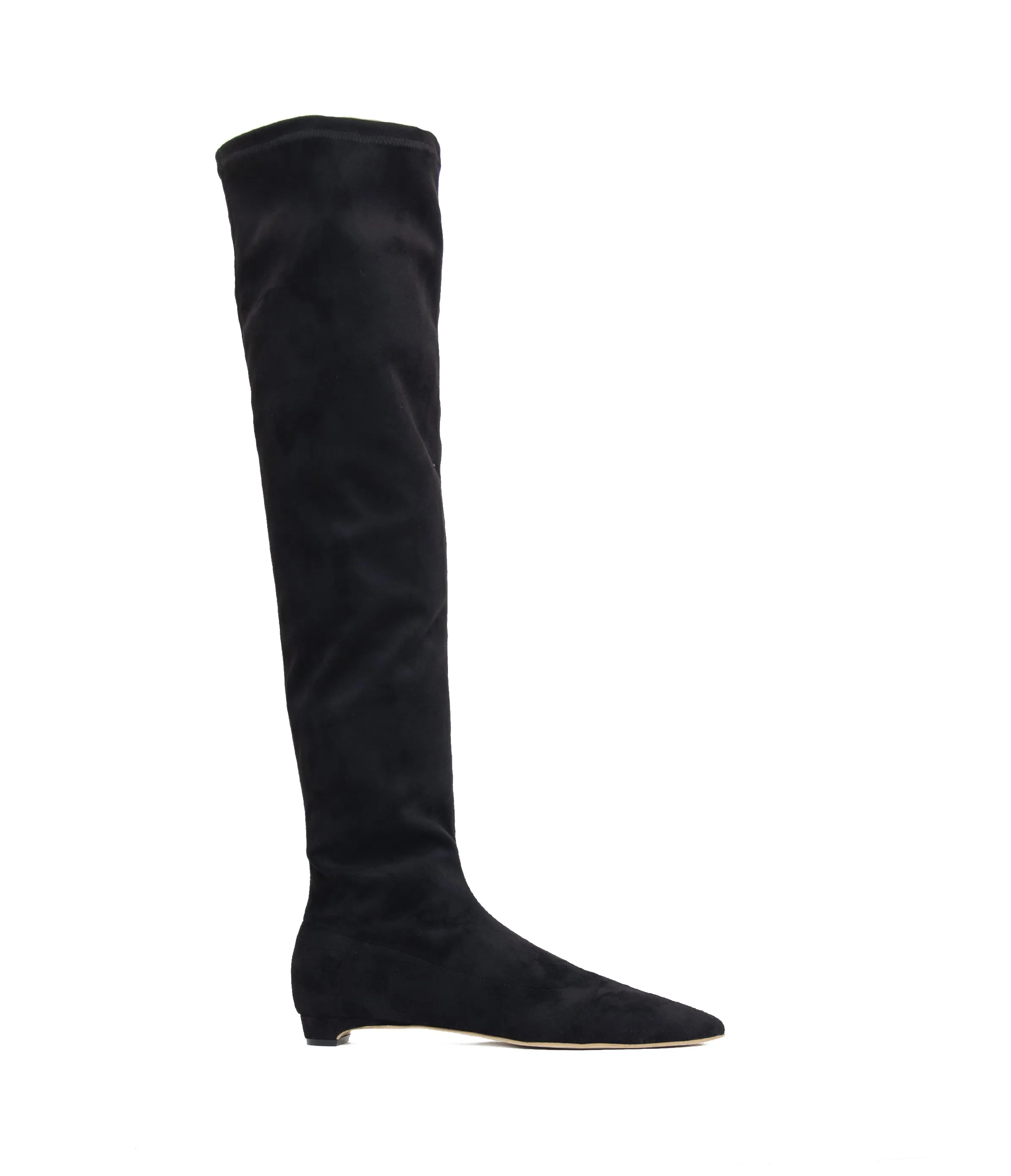 NICOLETTA Black Suede