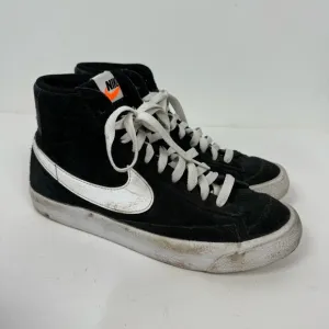 Nike Mid '77 Suede GS Black High Top Blazer dd3237-002
