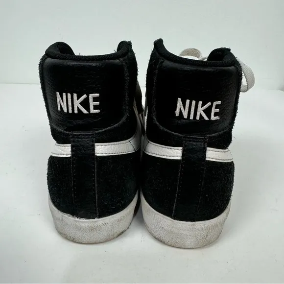 Nike Mid '77 Suede GS Black High Top Blazer dd3237-002