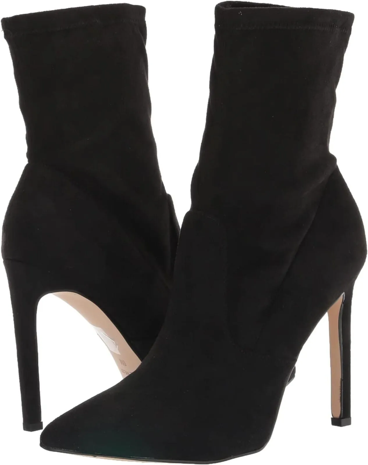 Nine West Women's Teoy 08 Dress Booties Boots WNTEOY8 Black Suede 8.5M