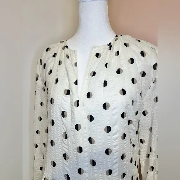 Nordstrom Half Moon/Polka Dot Dress