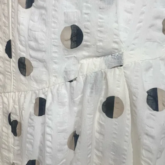 Nordstrom Half Moon/Polka Dot Dress