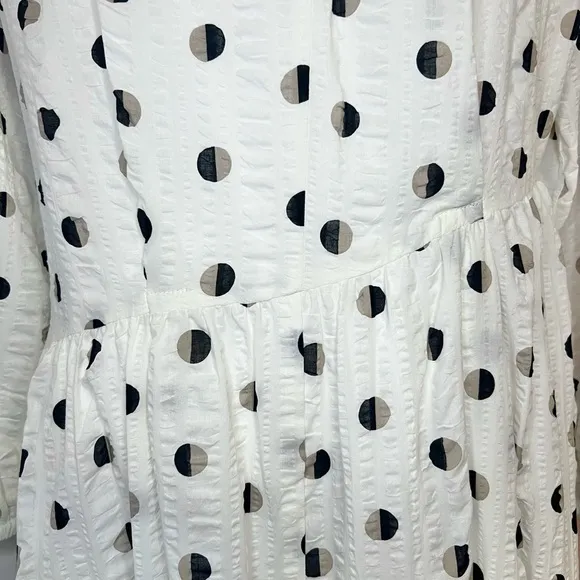 Nordstrom Half Moon/Polka Dot Dress