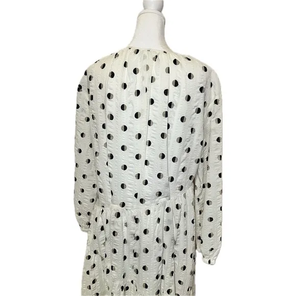 Nordstrom Half Moon/Polka Dot Dress