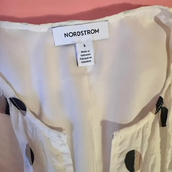 Nordstrom Half Moon/Polka Dot Dress