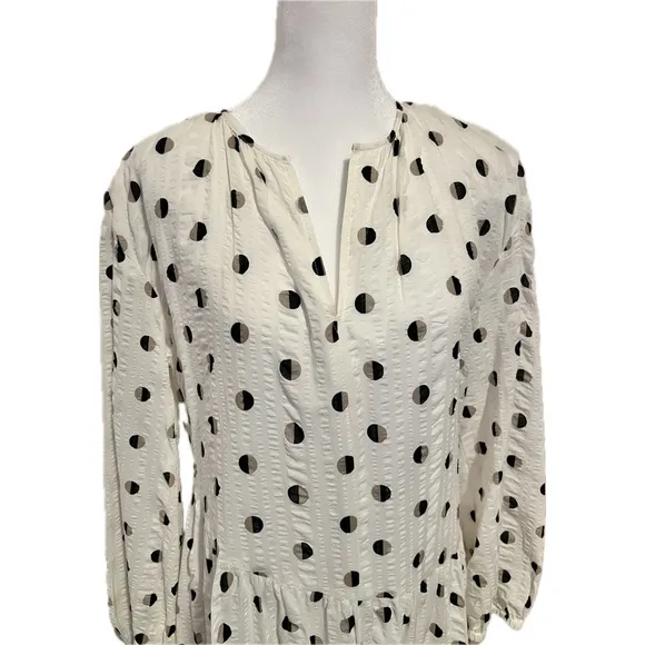 Nordstrom Half Moon/Polka Dot Dress