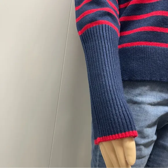 NWT LA LIGNE LIM ED STRIPED SWEATER