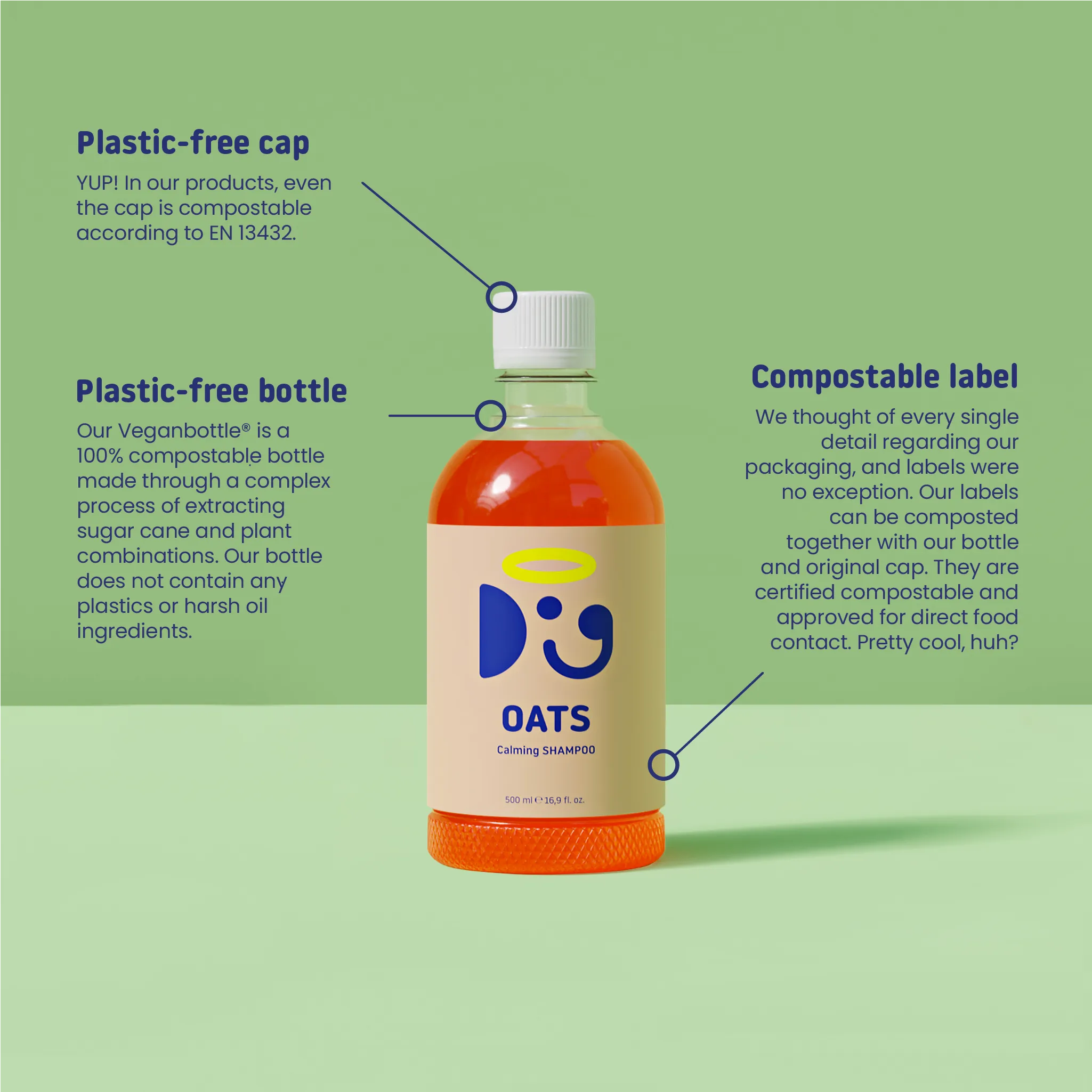 OATS CALMING SHAMPOO | Gentle Care for Sensitive Dog Skin