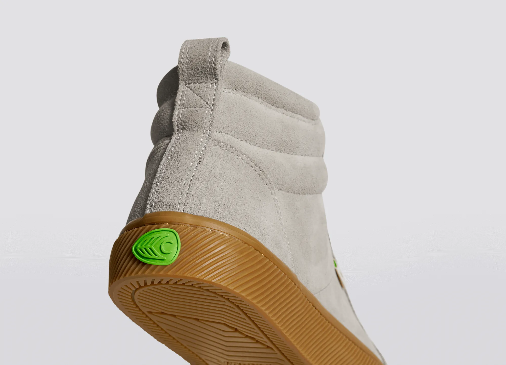 OCA High Gum Cloud Grey Suede Sneaker Women