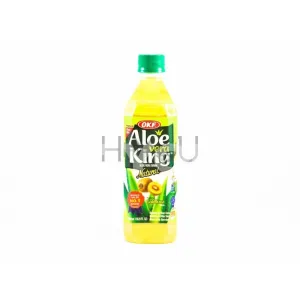 OKF Aloe Vera King Aloe Vera Drink Gold Kiwi 500ml ~ OKF 奇异果芦荟汁 500ml