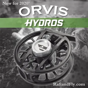Orvis Hydros III Fly Reel 5-7wt Black