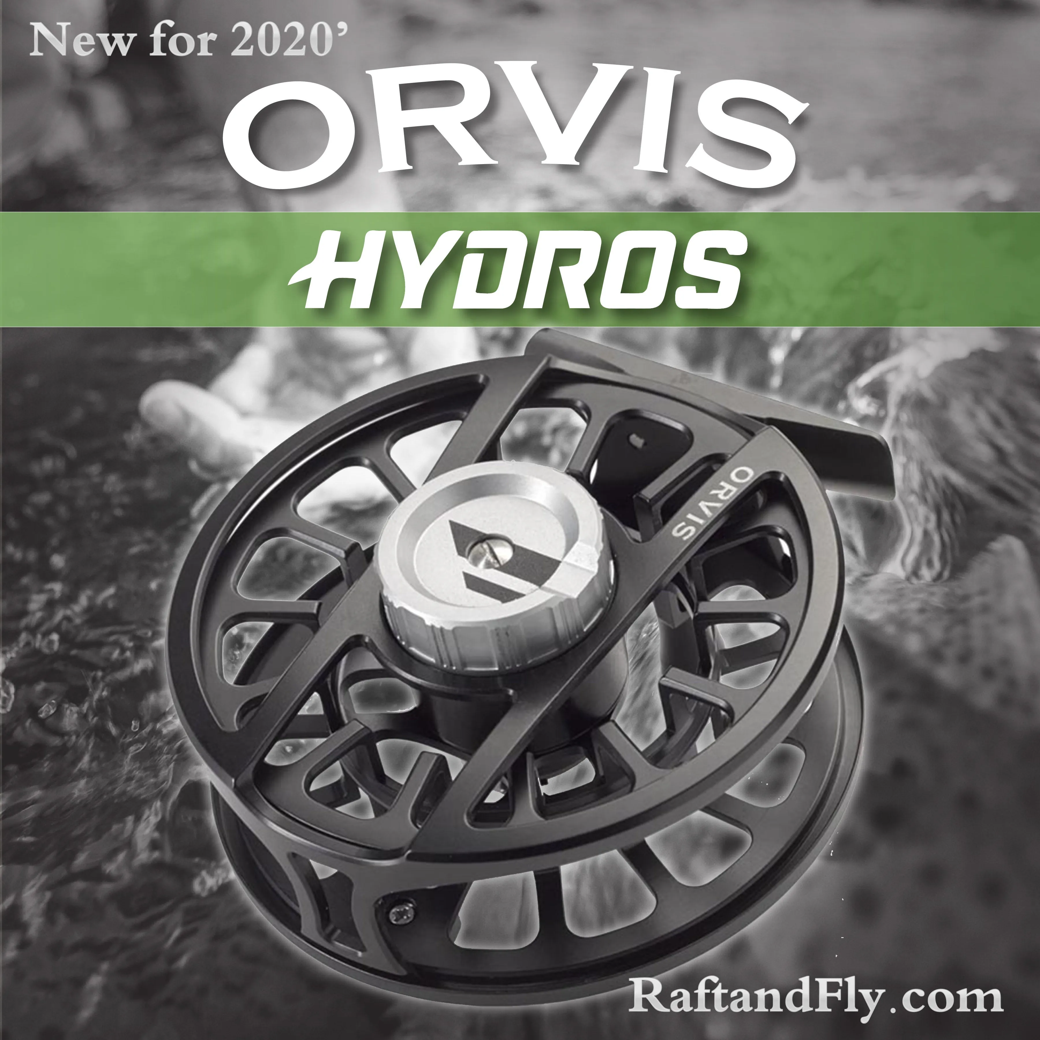 Orvis Hydros V Fly Reel 9-11wt Black