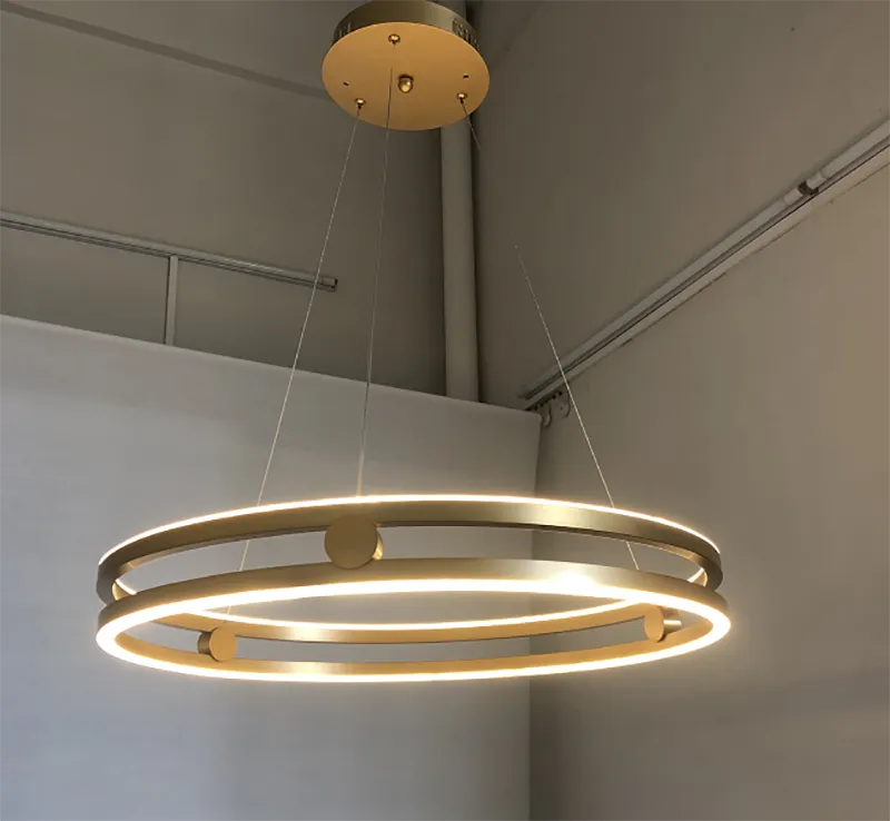 Over-Lapped Circle Updown Light LED Pendant
