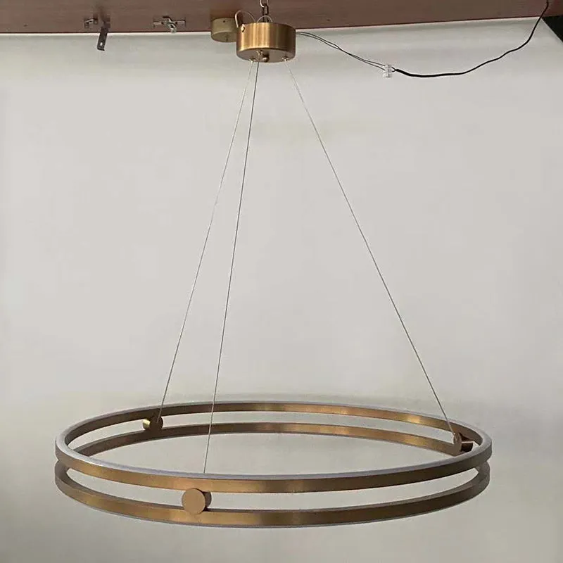 Over-Lapped Circle Updown Light LED Pendant