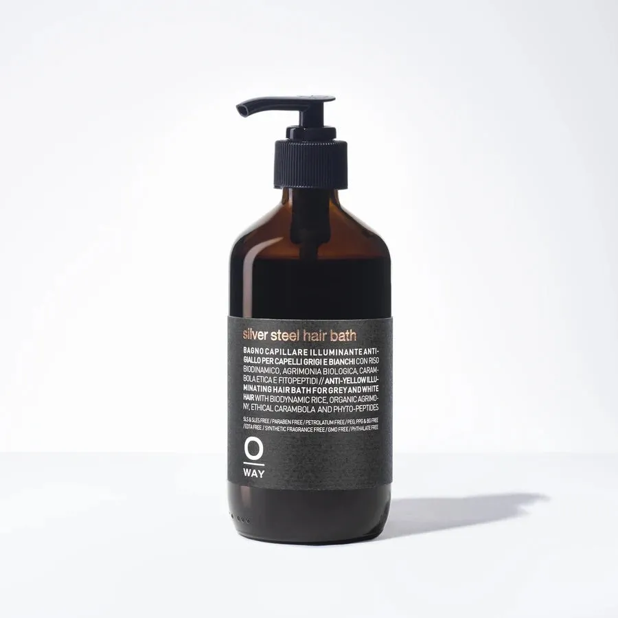 Oway Silver Steel Hair Bath