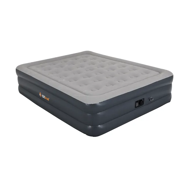 Oztrail Duocomfort Queen Airbed12V/240V Built In Pump.