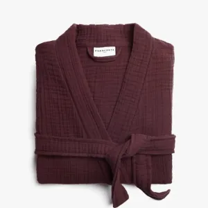 Parachute Cloud Cotton Robe - Mulberry - Size Small