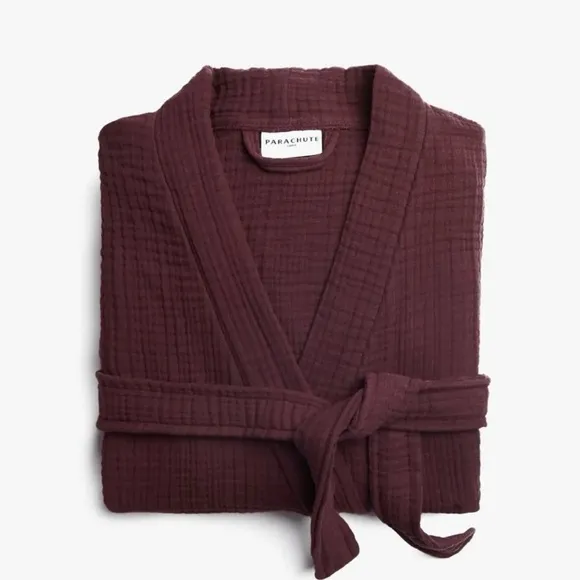 Parachute Cloud Cotton Robe - Mulberry - Size Small