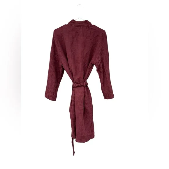 Parachute Cloud Cotton Robe - Mulberry - Size Small