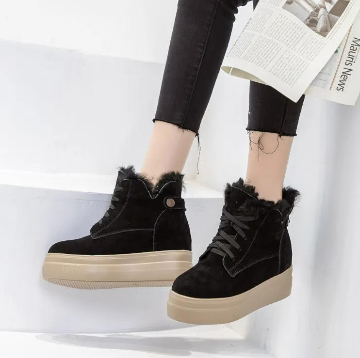 Petite Size Inner Heel Short Boots AP167