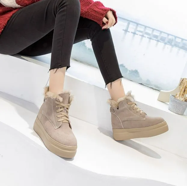 Petite Size Inner Heel Short Boots AP167