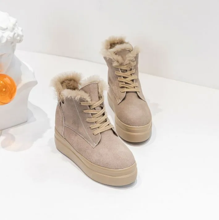 Petite Size Inner Heel Short Boots AP167