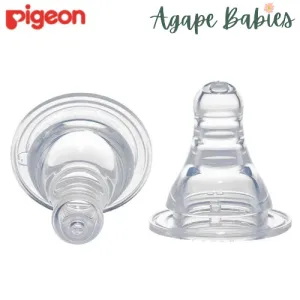 Pigeon Flexible Peristaltic Nipple Blister Pack 2Pcs/Set (S)