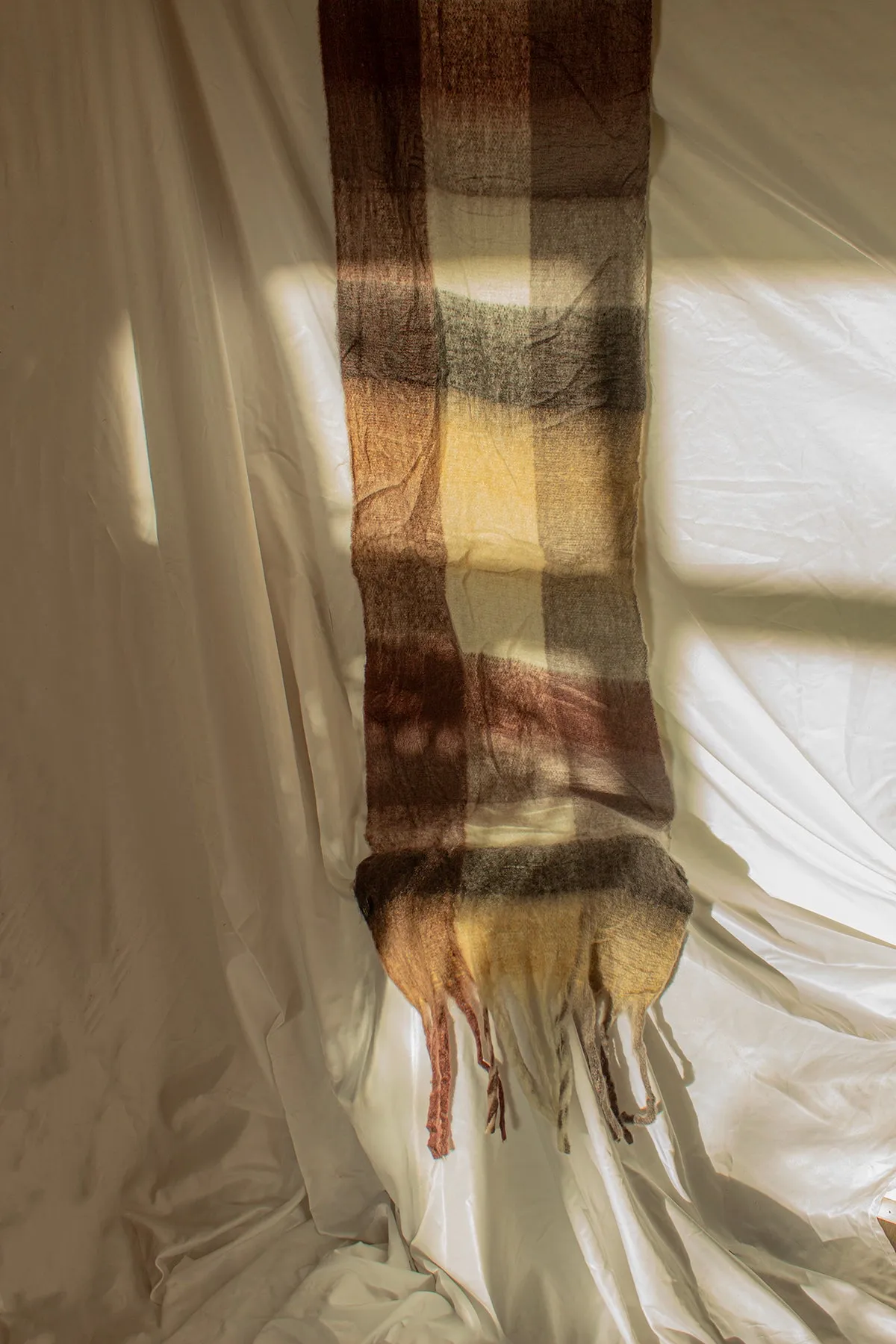 Plaid Warm Wrap Scarf