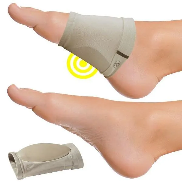 Plantar Fasciitis Gel Infused Arch Support Cushioned Foot Sleeves