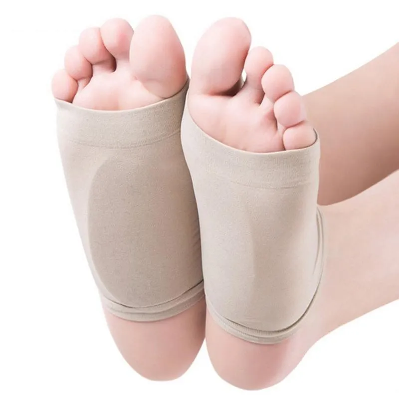 Plantar Fasciitis Gel Infused Arch Support Cushioned Foot Sleeves
