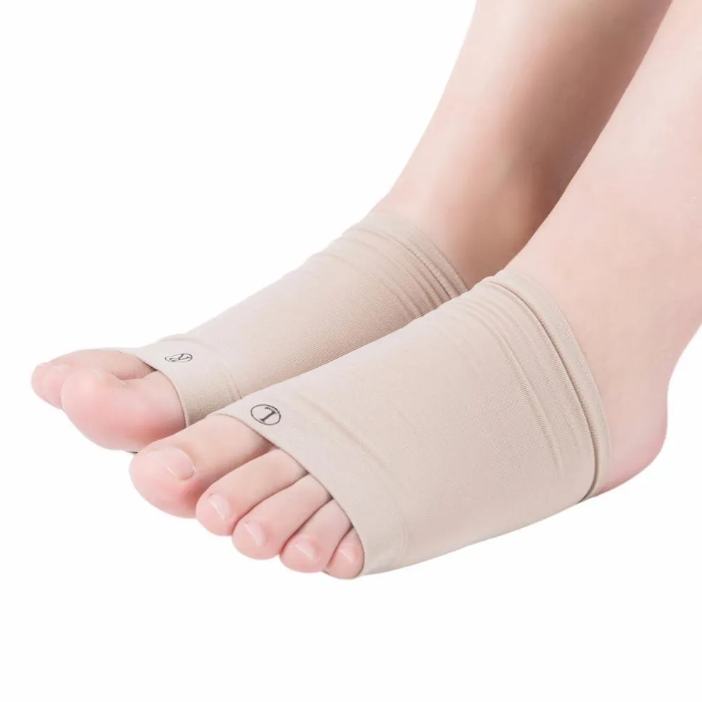 Plantar Fasciitis Gel Infused Arch Support Cushioned Foot Sleeves