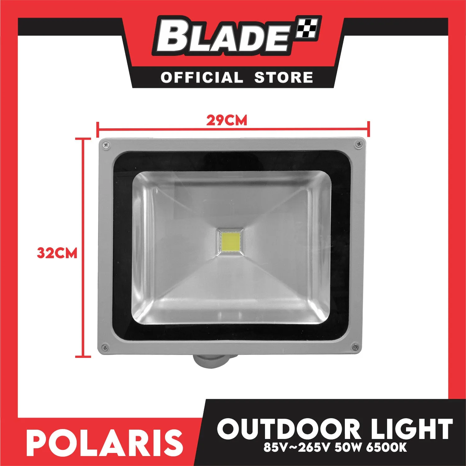 Polaris LED Flood Light LFL2 50W IP65 6500k Outdoor Light