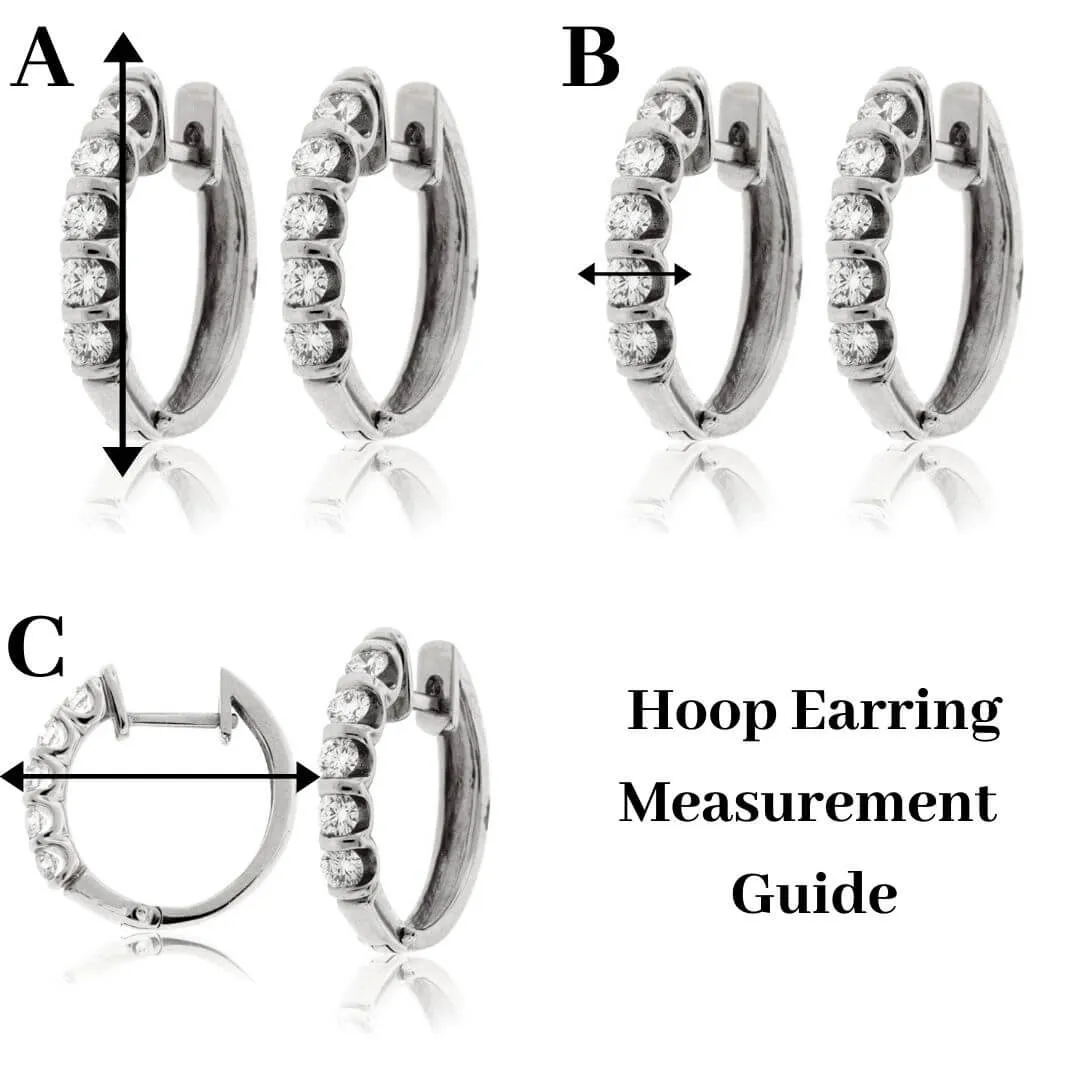 Polished Tube Hoop Earrings