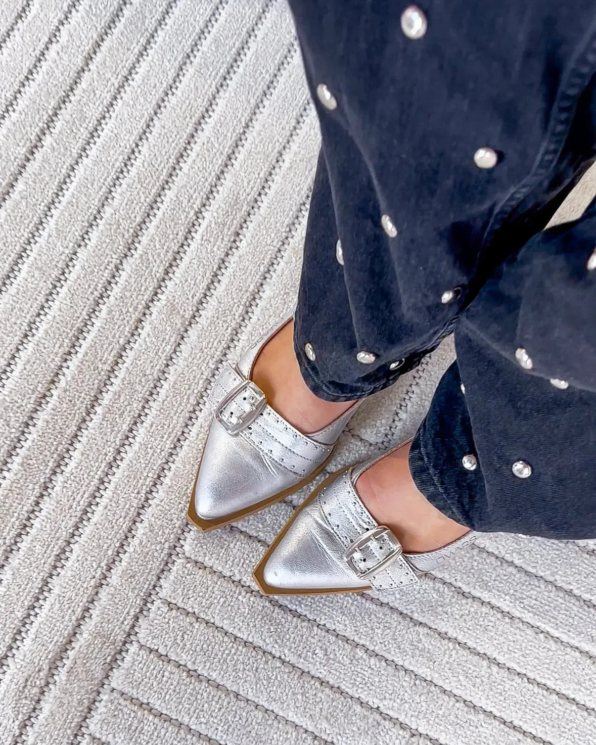 Port Isabel Shoes - Silver